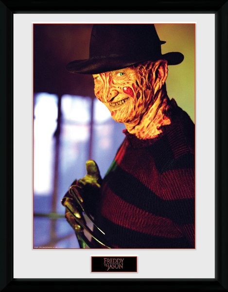 Oprawiony plakat Nightmare On Elm Street - Freddy