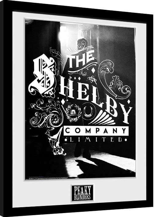 Zarámovaný plakát Peaky Blinders - Shelby Company