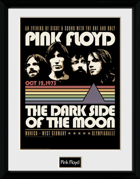 Oprawiony plakat Pink Floyd - 1973