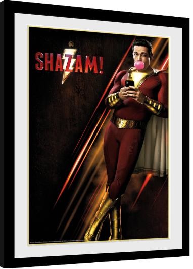 Zarámovaný plakát Shazam - One Sheet