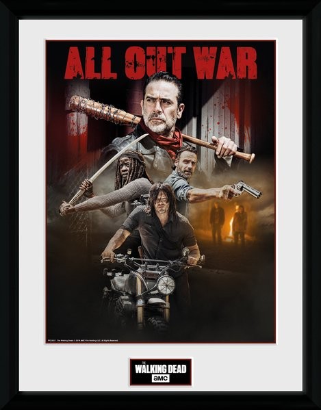 Zarámovaný plakát The Walking Dead - Season 8 Collage