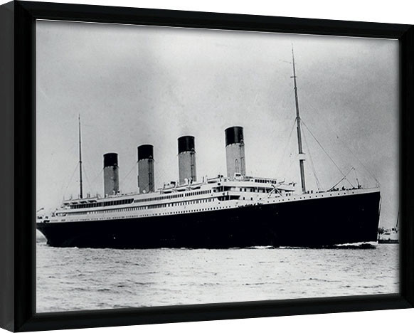 Zarámovaný plakát Titanic (2)