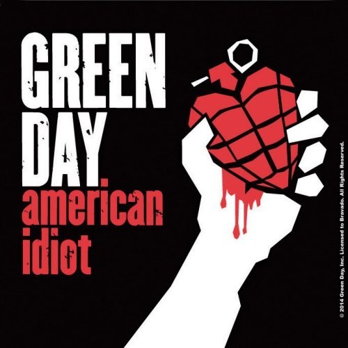 Onderzetter Green Day – American Idiot