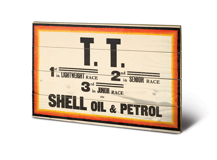 Shell Tt Panneau En Bois Acheter Le Sur Europosters Fr