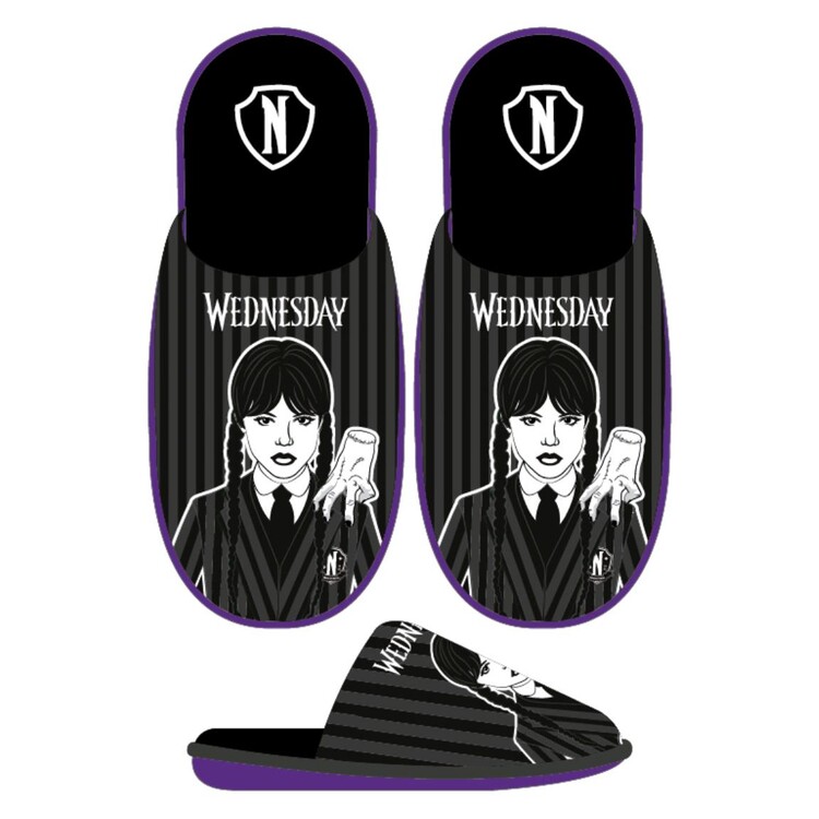 Vestiti Pantofole Wednesday - Pose with the Thing