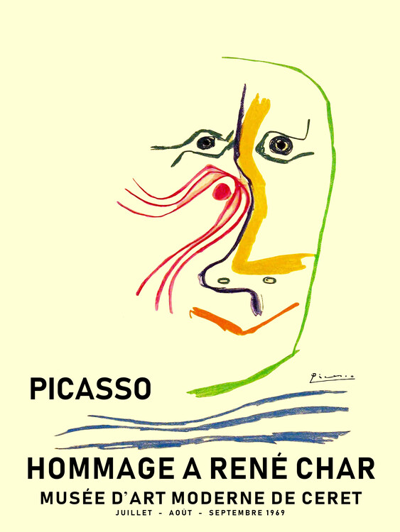 Samolepka Picasso 1969