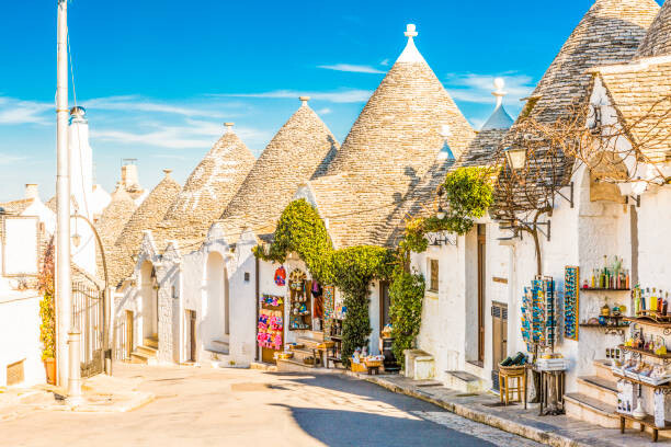 Samolepka Picturesque village of Alberobello, Puglia, italy