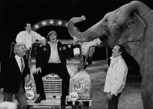 Samolepka Pierre Pouillot, CEO De Lee Cooper And Gerard Depardieu