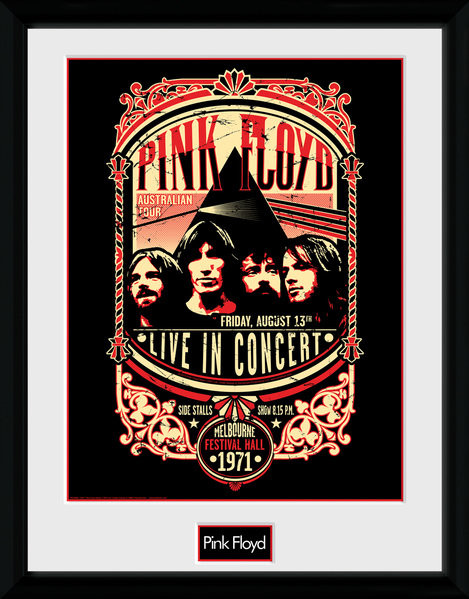 Ingelijste poster Pink Floyd - Pink Floyd - 1971