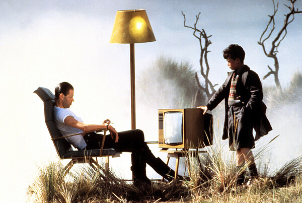 Naklejka 'Pink Floyd The Wall' with Kevin McKeon and Bob Geldof, 1982