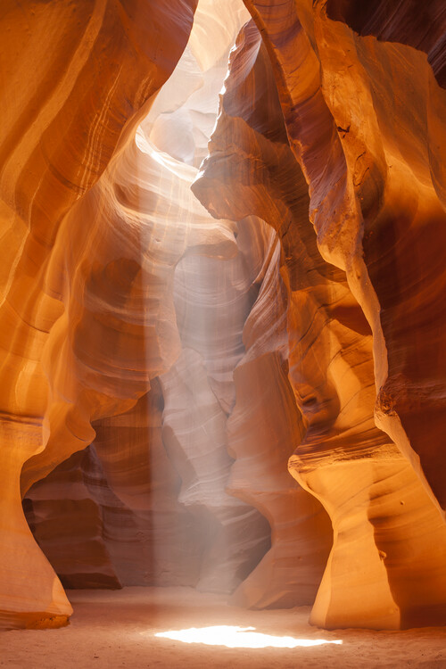 Cuadros en Lienzo ANTELOPE CANYON Gorgeous Lightbeam