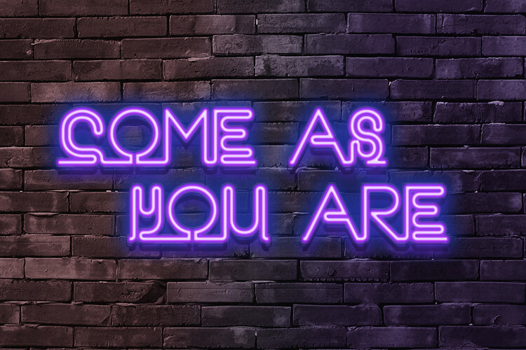 Cuadros en Lienzo Come as you are