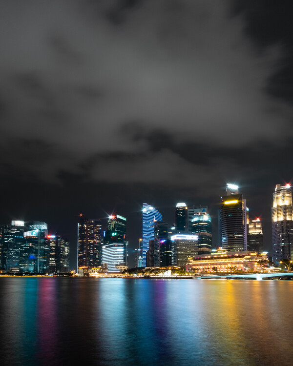 Cuadros en Lienzo Singapore Glow