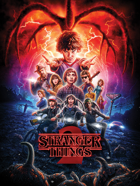 Cuadros En Lienzo Stranger Things One Sheet Series 2 Decoraciones De La Pared Europosters Es