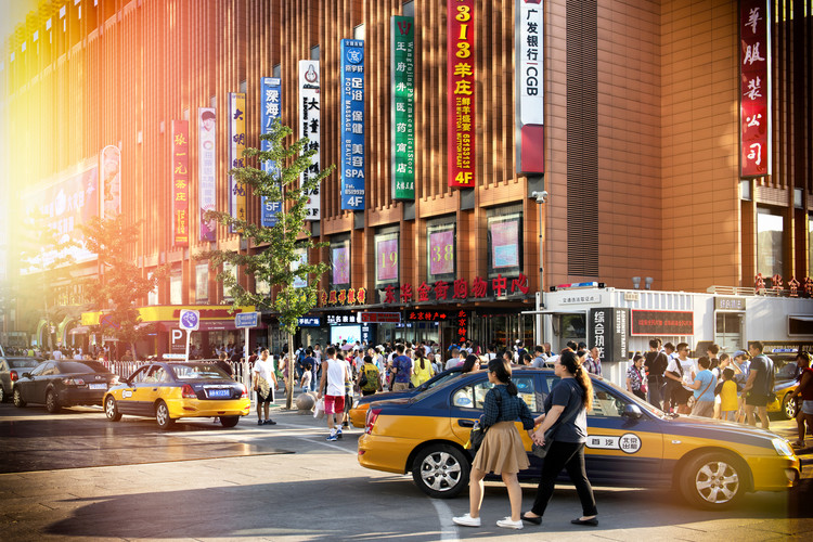 Cuadros en Lienzo China 10MKm2 Collection - Yellow Cabs