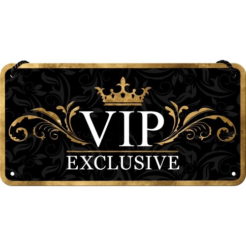 Placă metalică VIP Exclusive