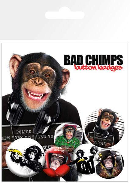 Placka BAD CHIMPS