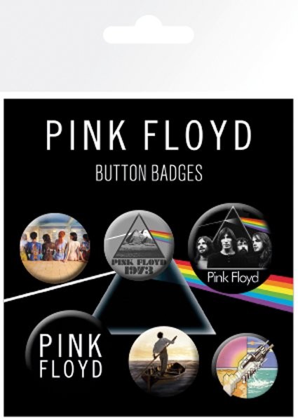 Odznaky set Pink Floyd - Mix