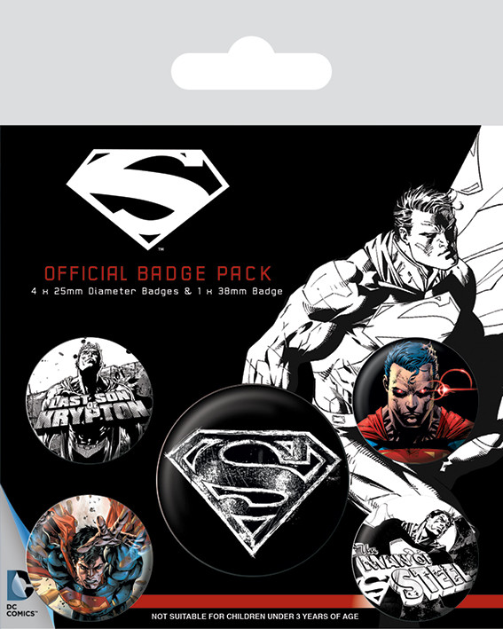 Odznak Superman - Dark