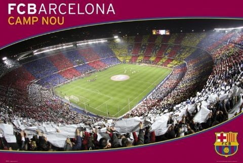 Plagát Barcelona - nou camp