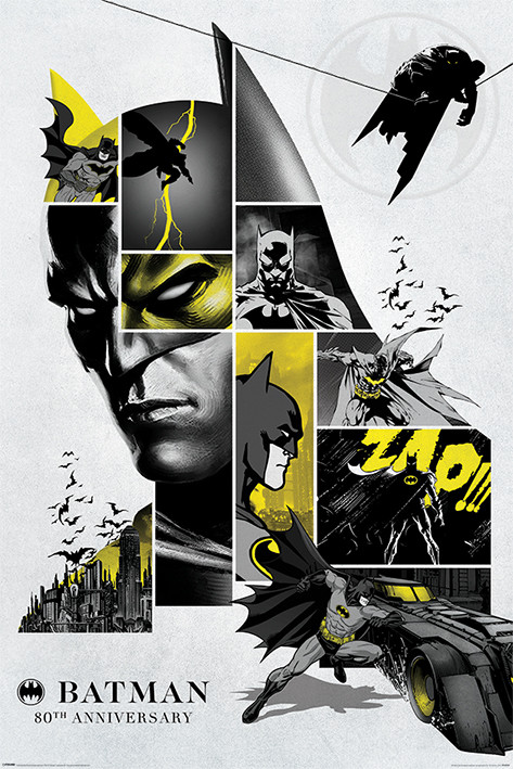 Plagát Batman - 80th Anniversary