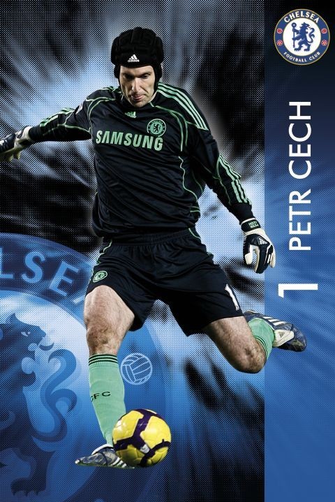 Plagát Chelsea - Petr Čech
