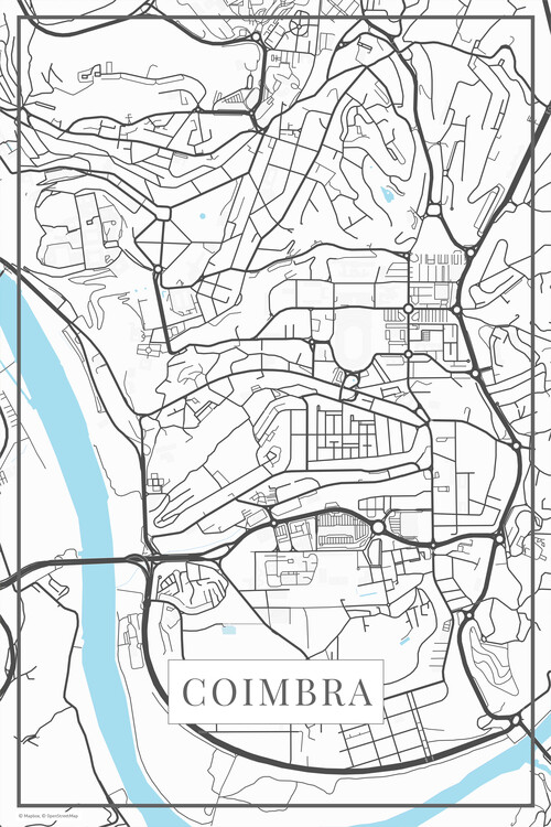 Fototapeta Coimbra white