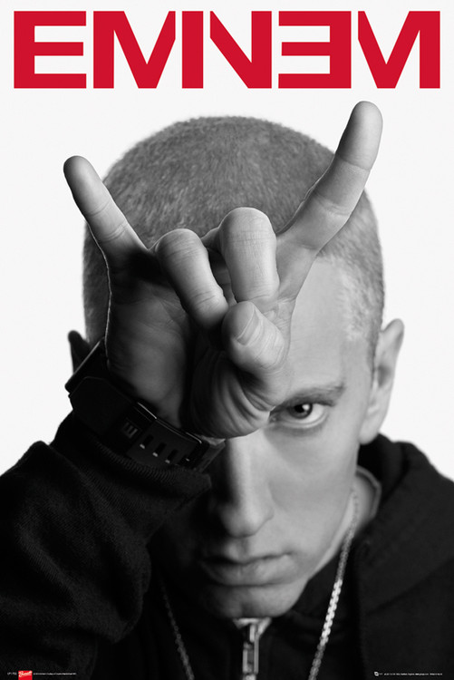 Plagát Eminem - horns