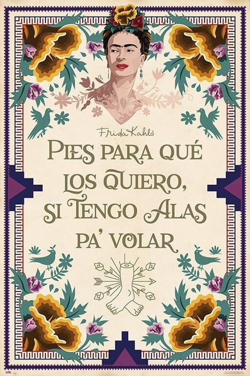 Plagát Frida Kahlo
