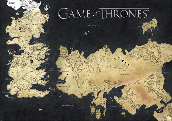 Plagát Game Of Thrones - The 7 Kingdoms
