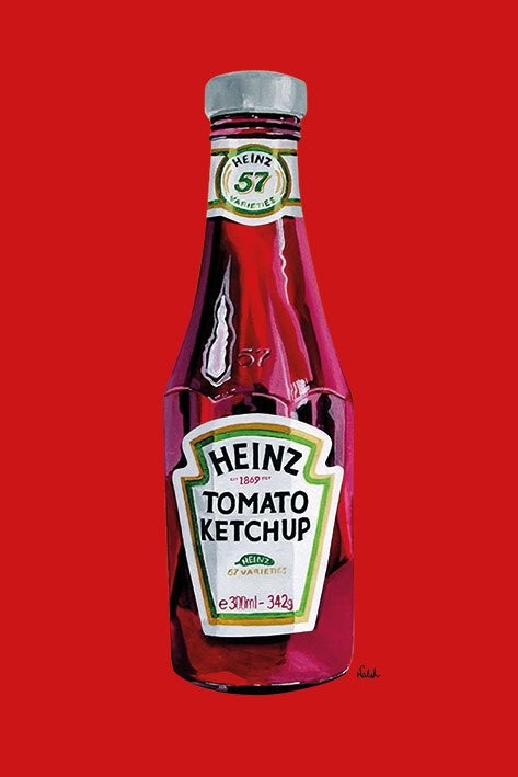 Plagát Heinz - tomato ketchup
