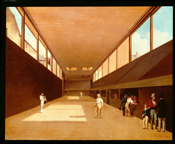 Plagát Interior of the Jeu de Paume, Versailles