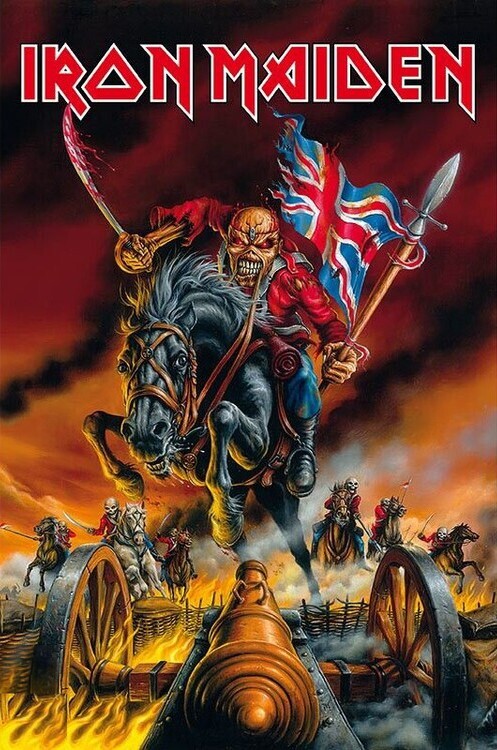 Plagát Iron Maiden - Maiden England
