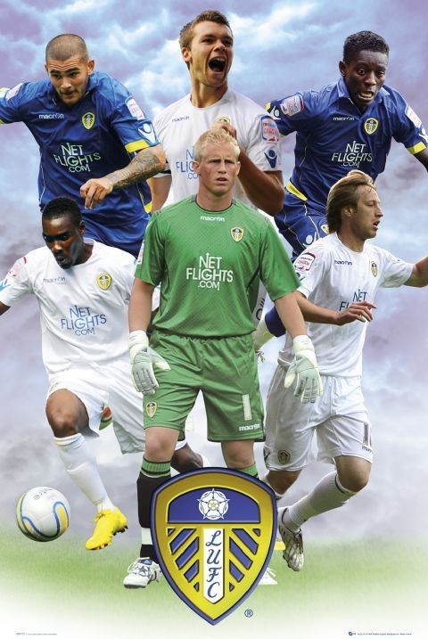 Plagát Leeds - players 2010/2011