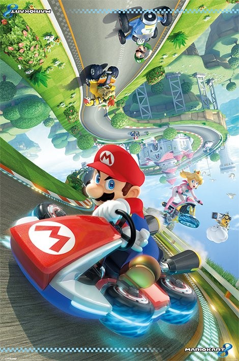 Plagát Mario Kart 8 - Flip Poster
