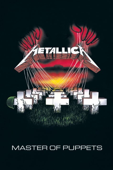 Plagát Metallica - master of puppets