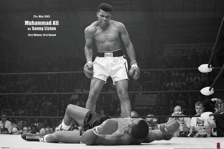 Plagát Muhammad Ali vs. Sonny Liston