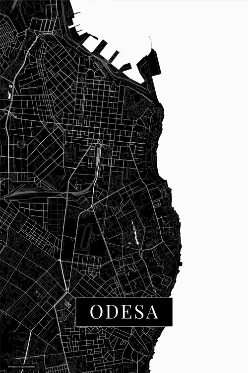 Fototapeta Oděsa black