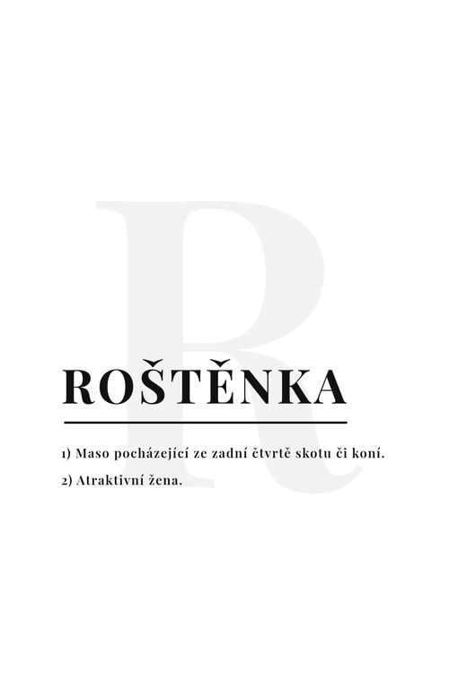 Fototapeta Roštěnka