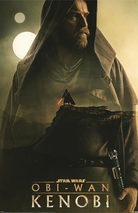 Plagát Star Wars: Obi-Wan Kenobi - Light vs Dark