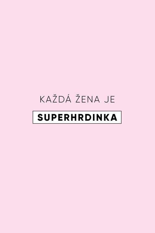 Fototapeta Superhrdinka