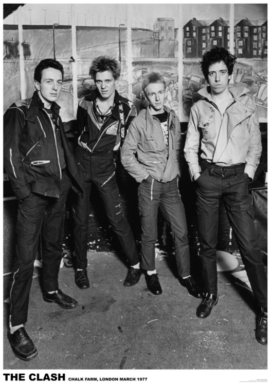 Plagát The Clash - London 1977