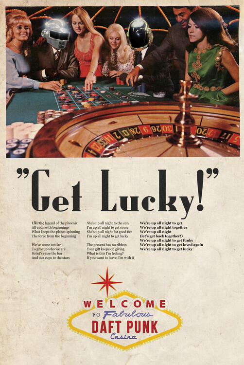 Plakat Ads Libitum - Get Lucky