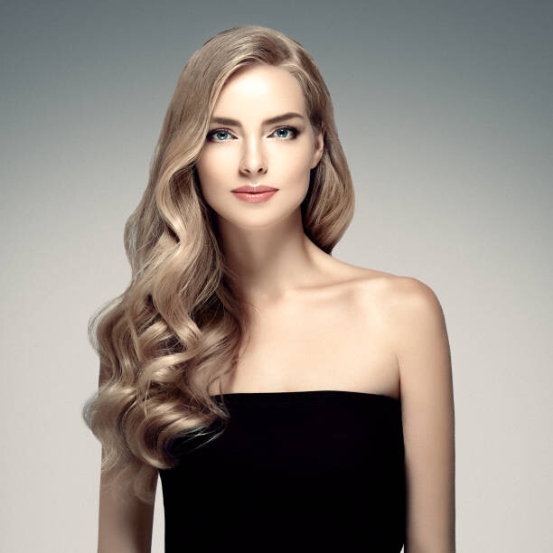 Plakat Amazing woman portrait. Beautiful girl with