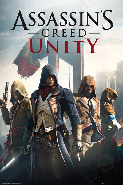 Assassin's Creed Unity - Cover Plakat, Poster online på