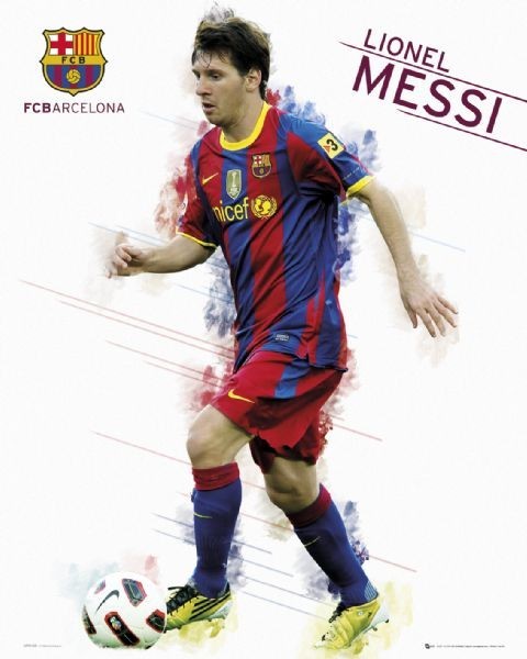 Barcelona Messi 101 Plakat Poster På Europostersdk