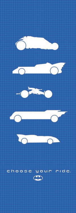 Plakat Batman collection