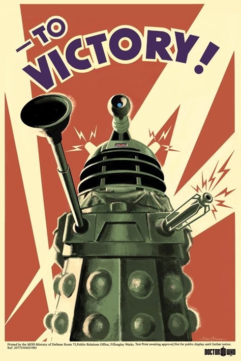 DOCTOR WHO - to victory Plakat
