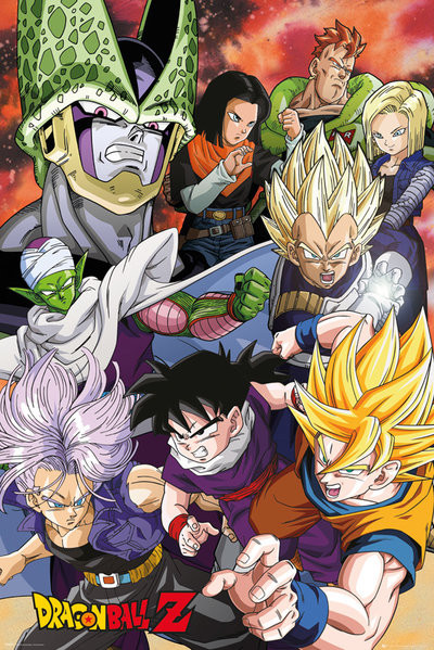 Plakat Dragon Ball Z - Cell Saga