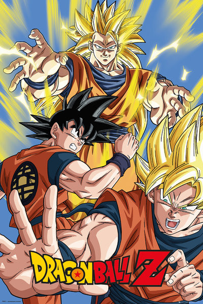 Dragon Ball Z - Goku Plakat, Poster online på Europosters